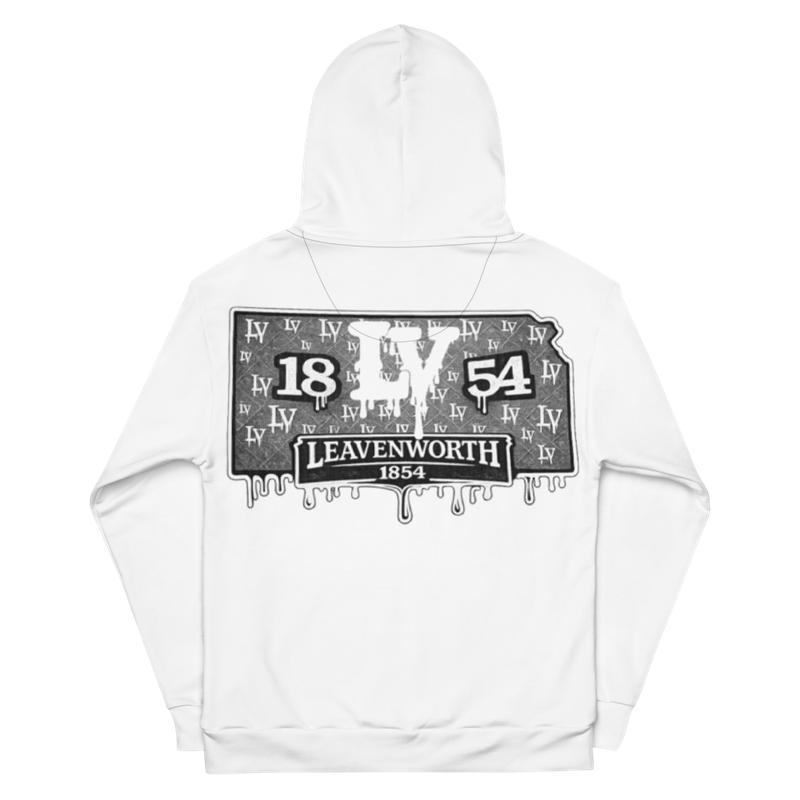 1854 LV x I Was Born Here Premium Hoodie